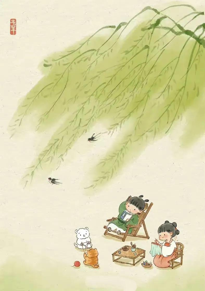 网友画的教材封面,网友画的小学教材插画对比图