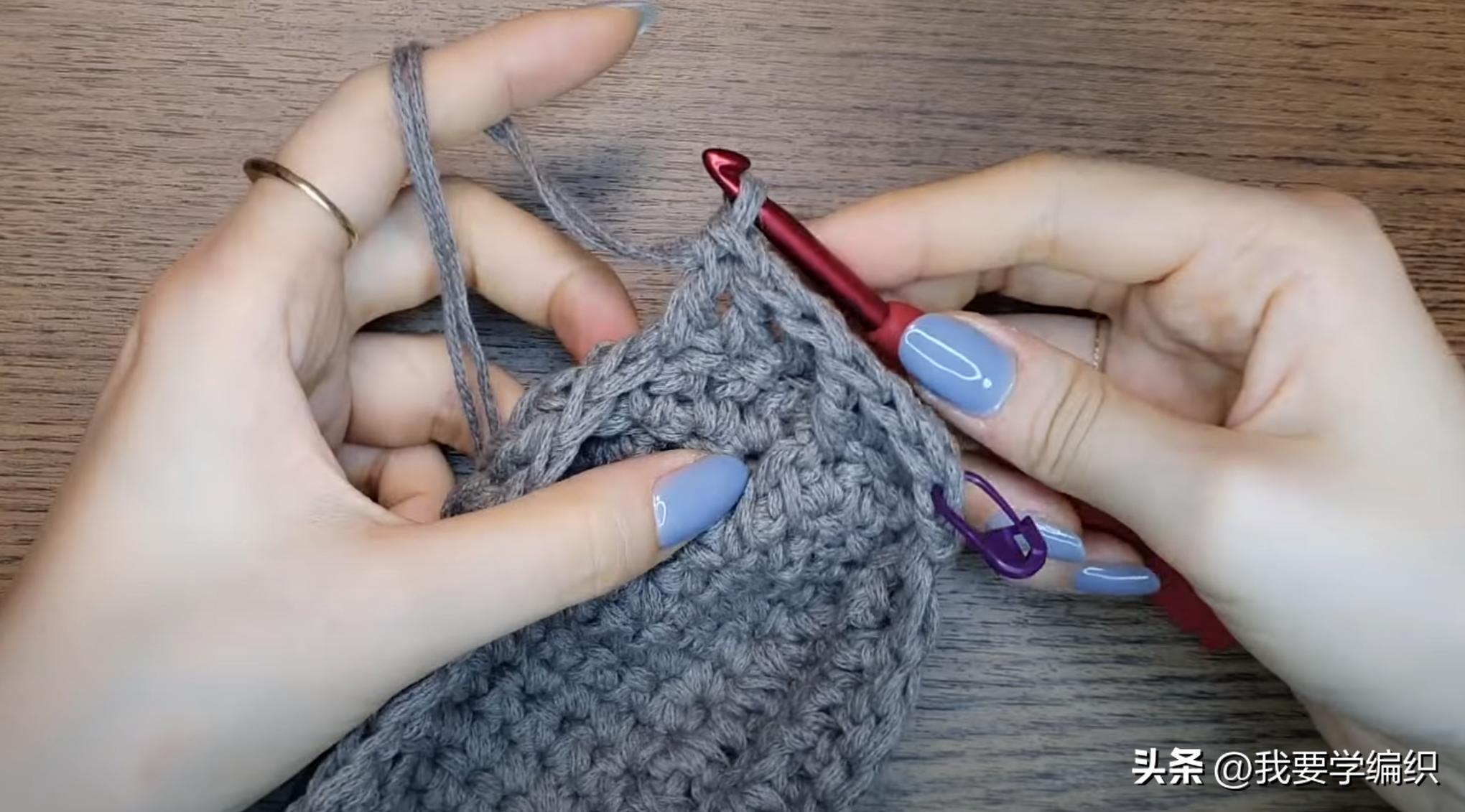 斜挎迷你小包的钩织,钩小包教程斜挎包