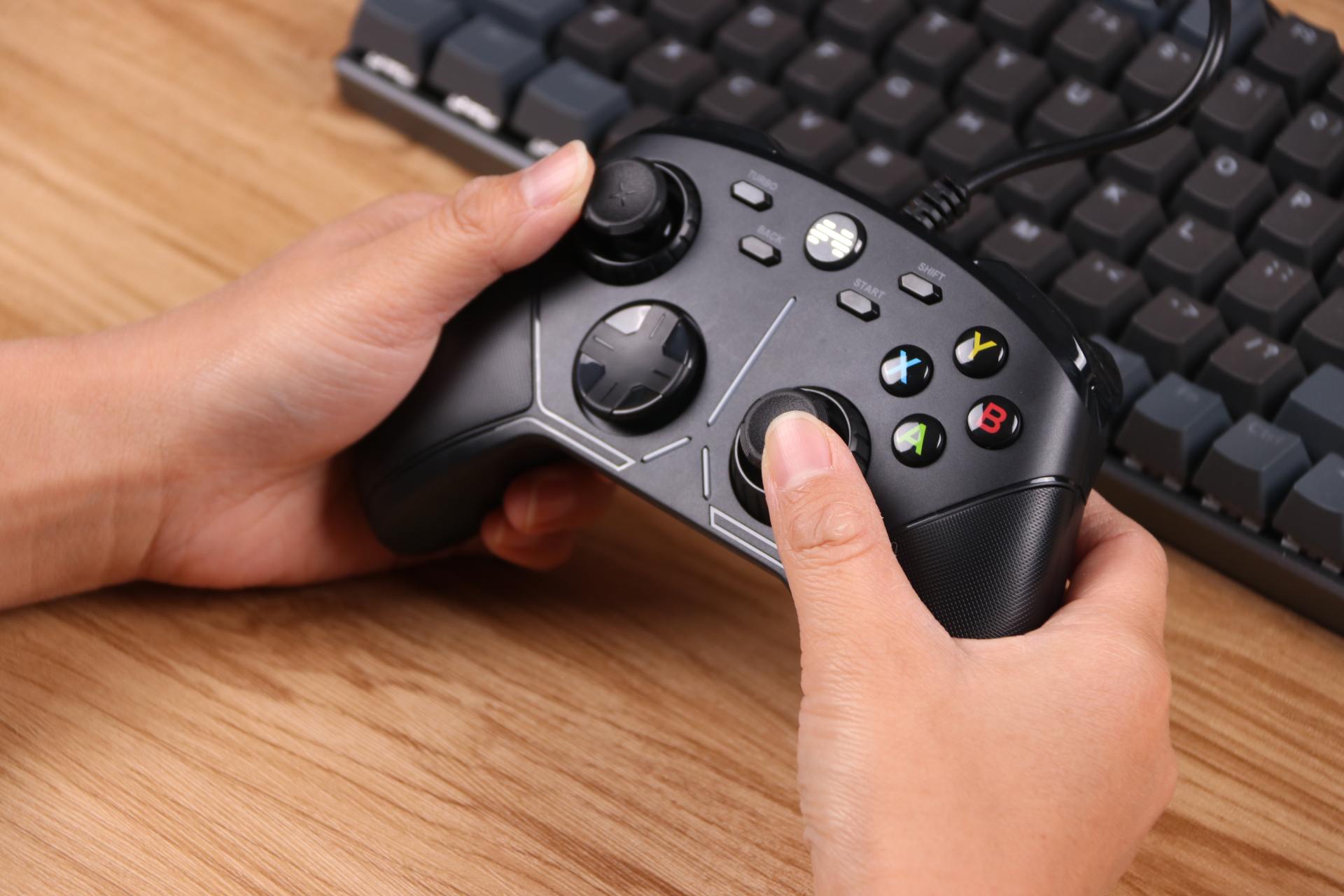 北通阿修罗3s怎么一键操作,北通阿修罗3s六轴体感