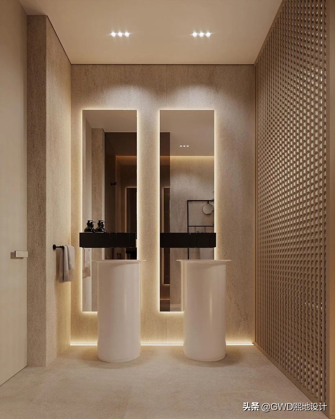 最美卫生间装修效果图,2021最火卫生间设计效果图