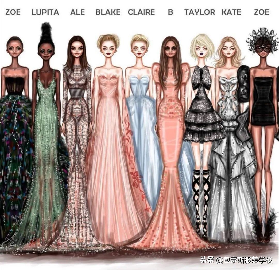 国际时尚插画师插画作品欣赏图文,创意插画古埃及