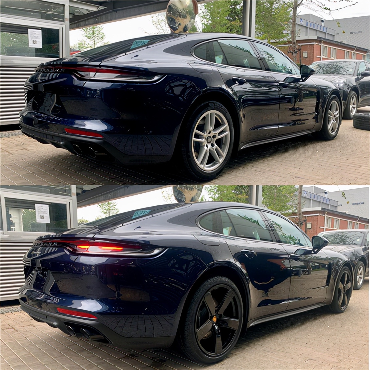 复古潮流！帕纳梅拉上身弗雷德定制经典福斯款锻造轮毂