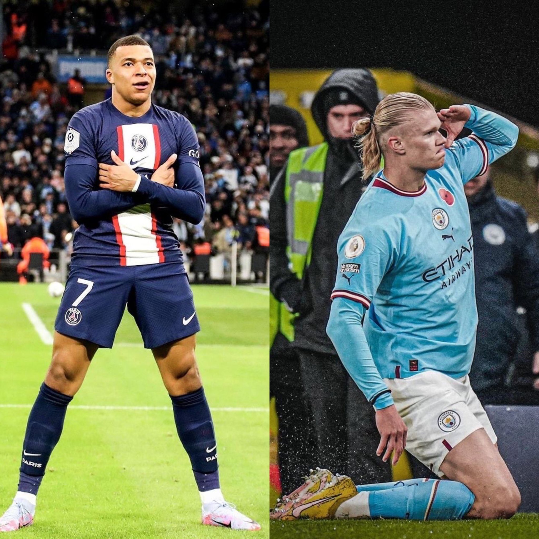 今年哈兰德和姆巴佩取代梅西和C罗，正式上位新绝代双骄？