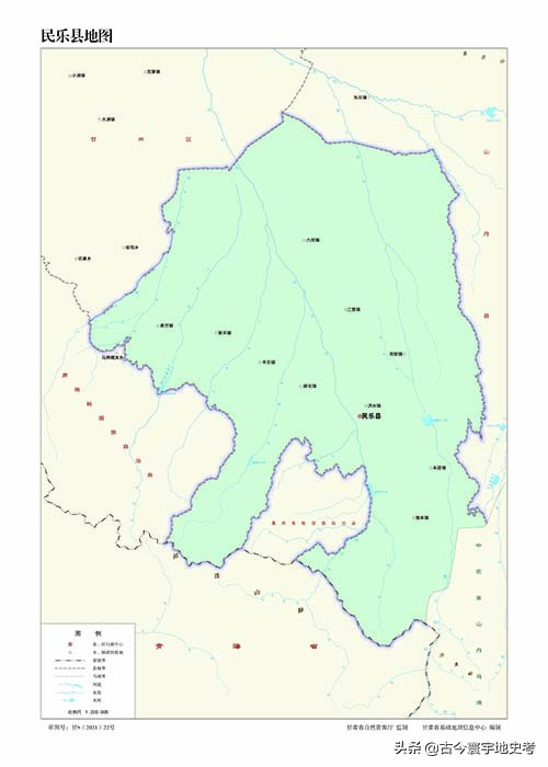 甘肃省各市州县地图,甘肃省旅游交通地图