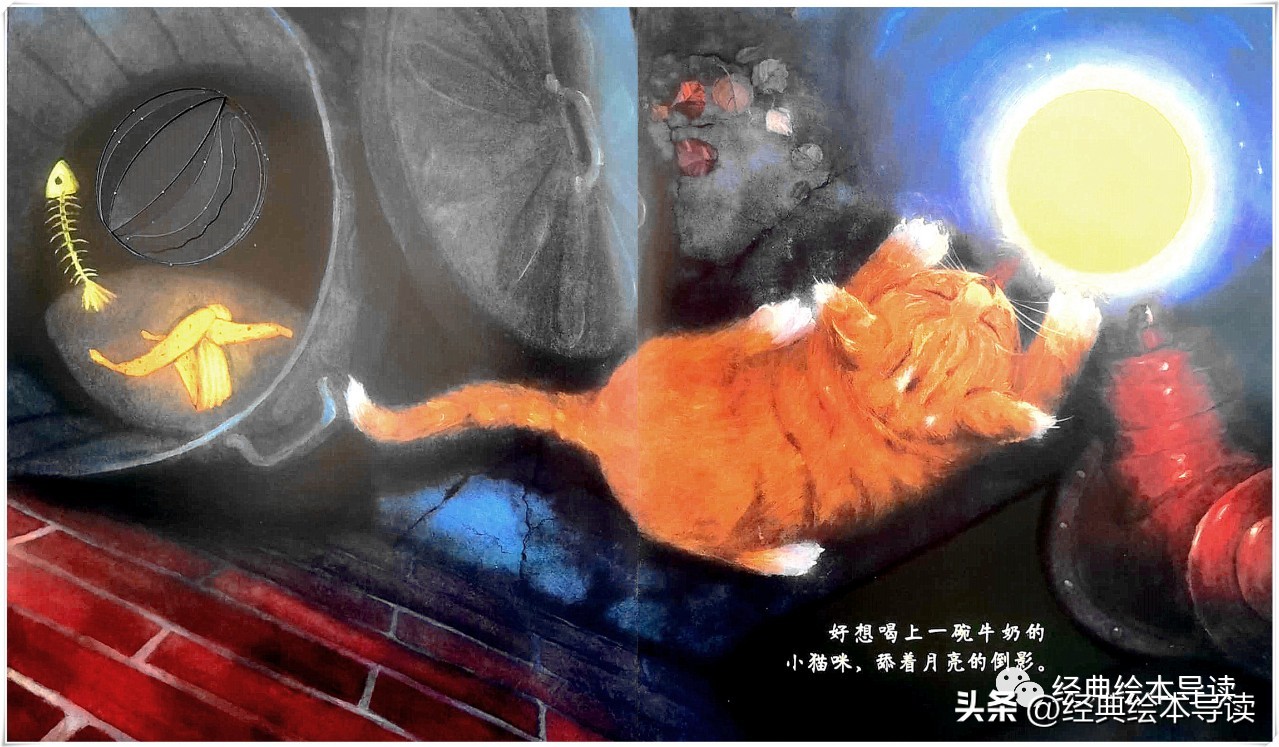 适合夜晚读的晚安书,晚安月亮绘本精读