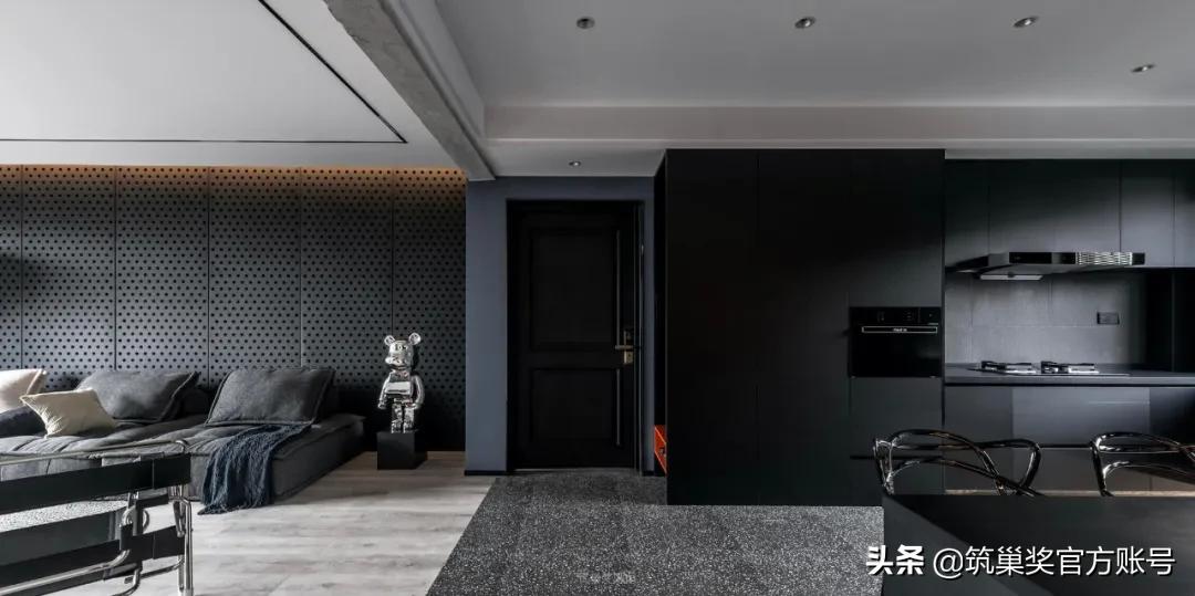 纯黑色装修设计师,纯黑色家装设计