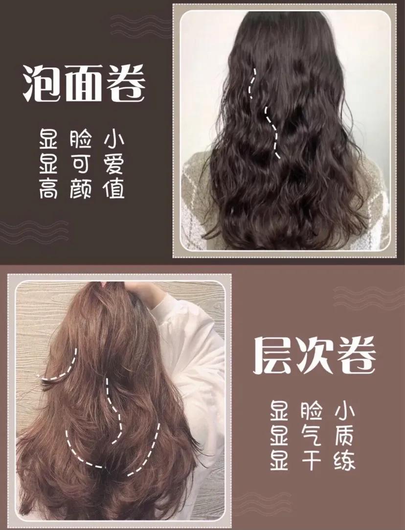 2022女生最火烫发图片,2022年烫发发型图片