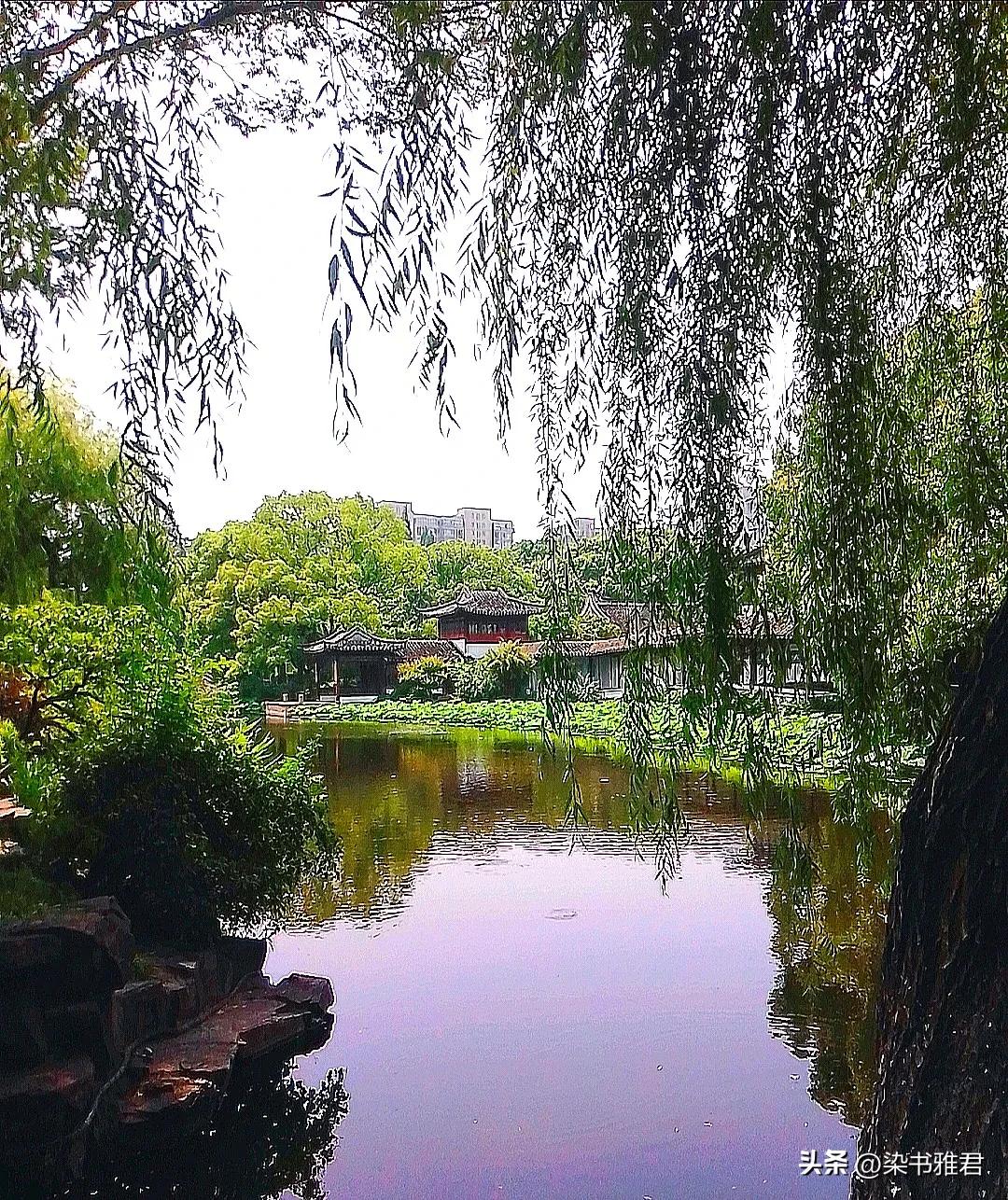 游太仓南园游览图,江南名园太仓南园