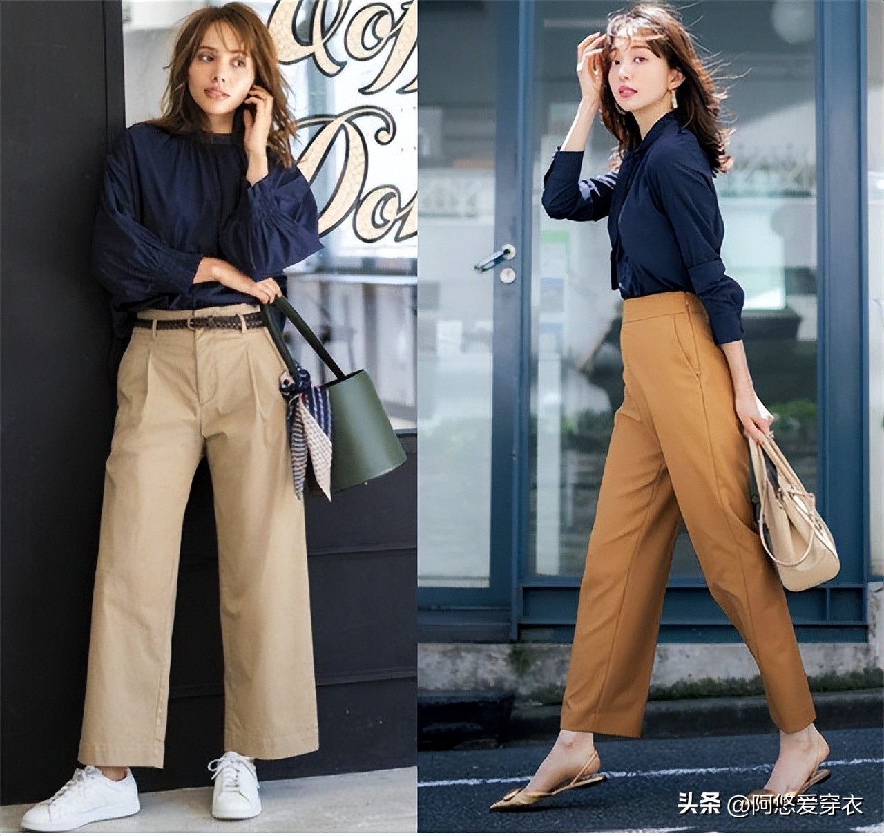 经典卡其裤穿搭,最经典的卡其裤什么样的