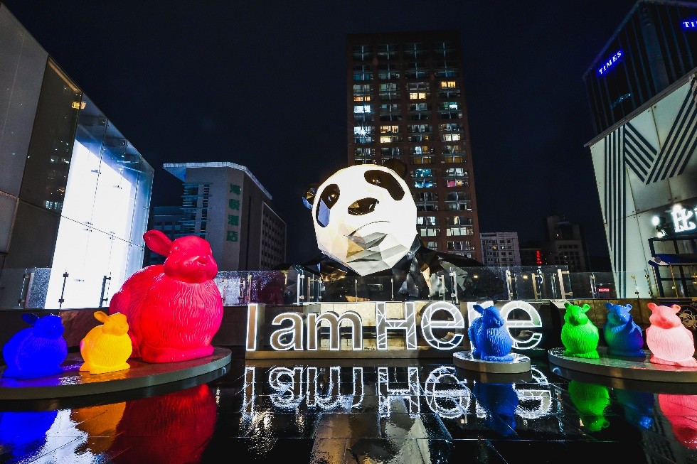 成都IFS“TheMigration动物来徙”公共艺术展盛大开启