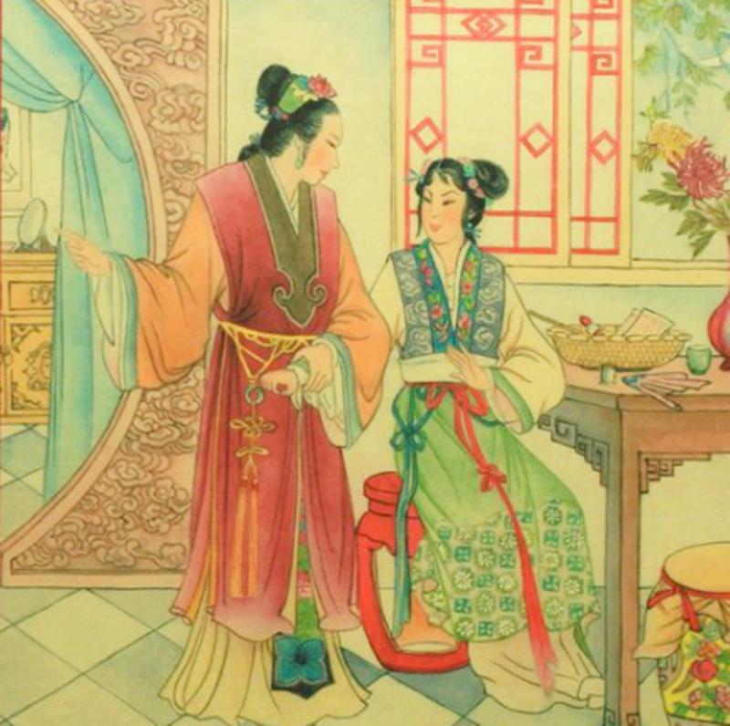 民间故事女子钻进被窝里,民间故事小女孩绣花鞋