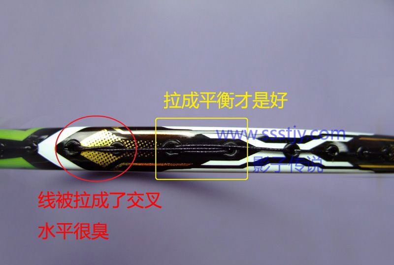 羽毛球拍穿线横竖不一样有啥区别,羽毛球拍穿线好坏差距