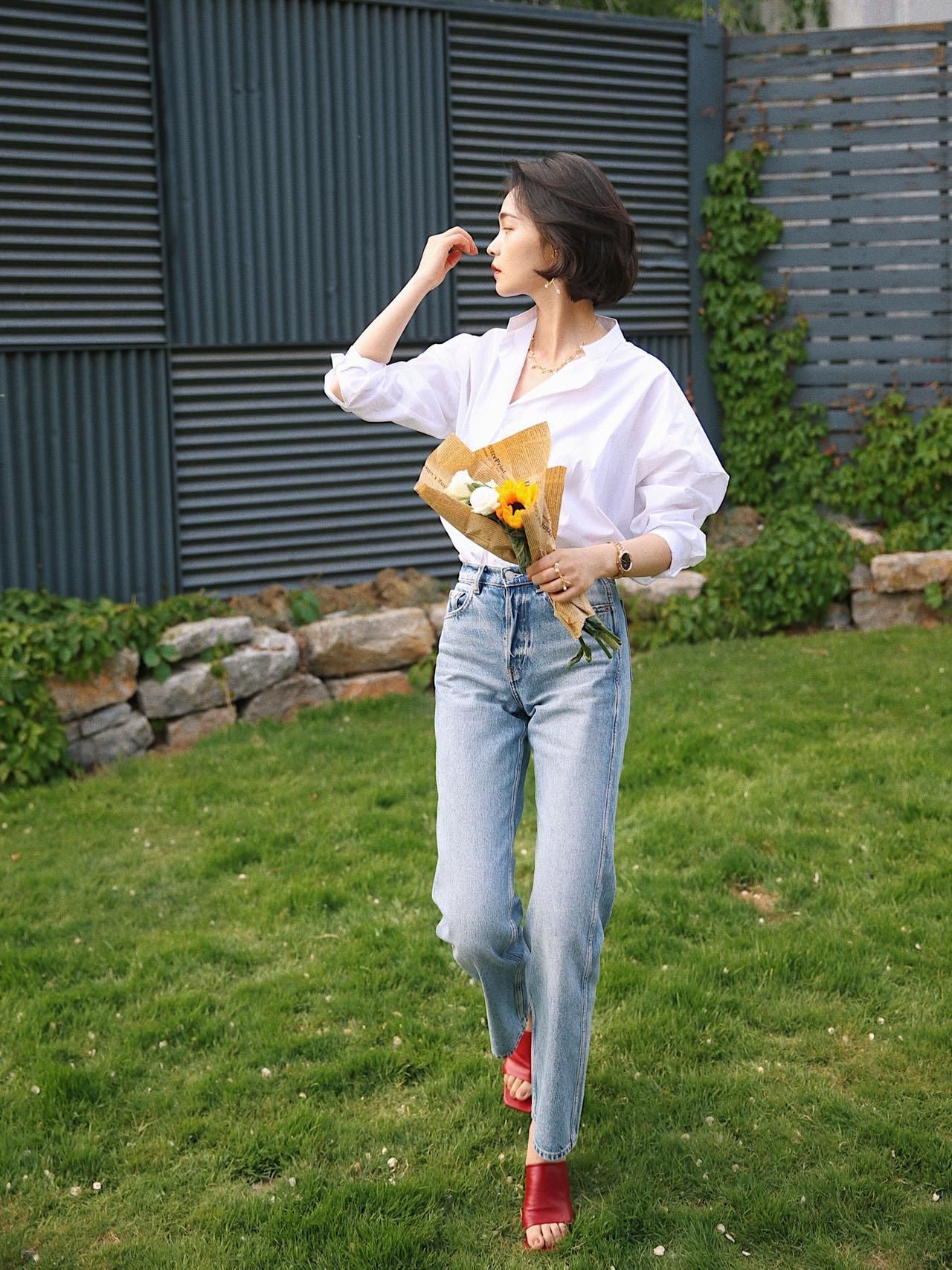 今年最洋气的阔腿裤七分裤显瘦,显瘦的垂直感裤子最新款阔腿裤