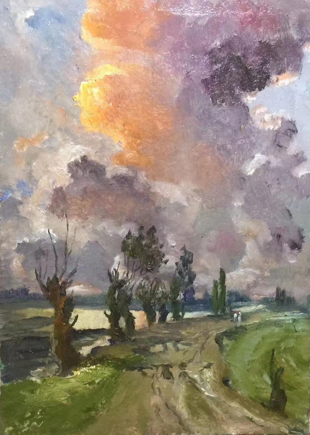 哈孜艾合买提油画最贵的作品,艾合买提江莫明