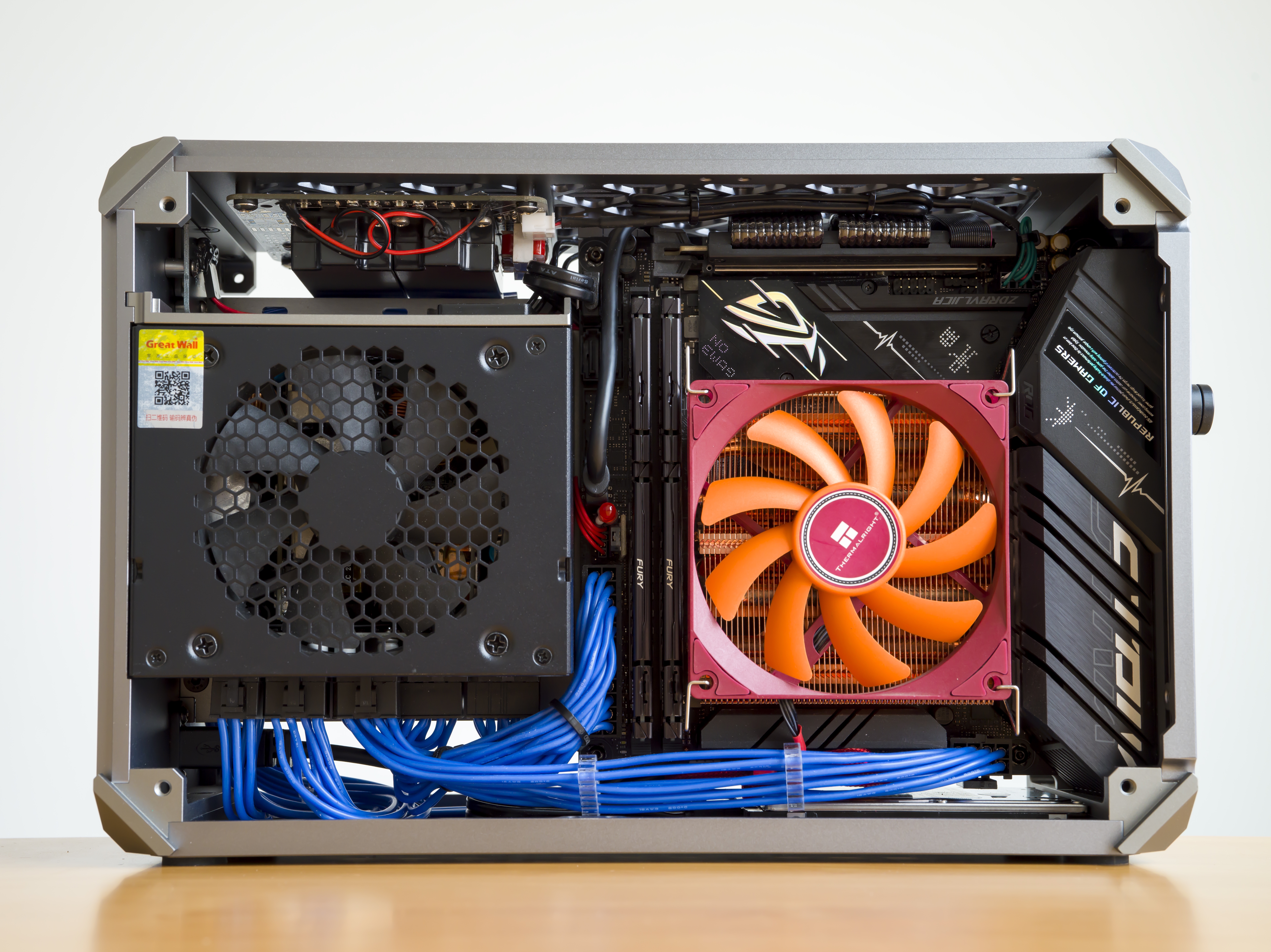 金属游戏机箱组装教程,机甲a4机箱装机视频