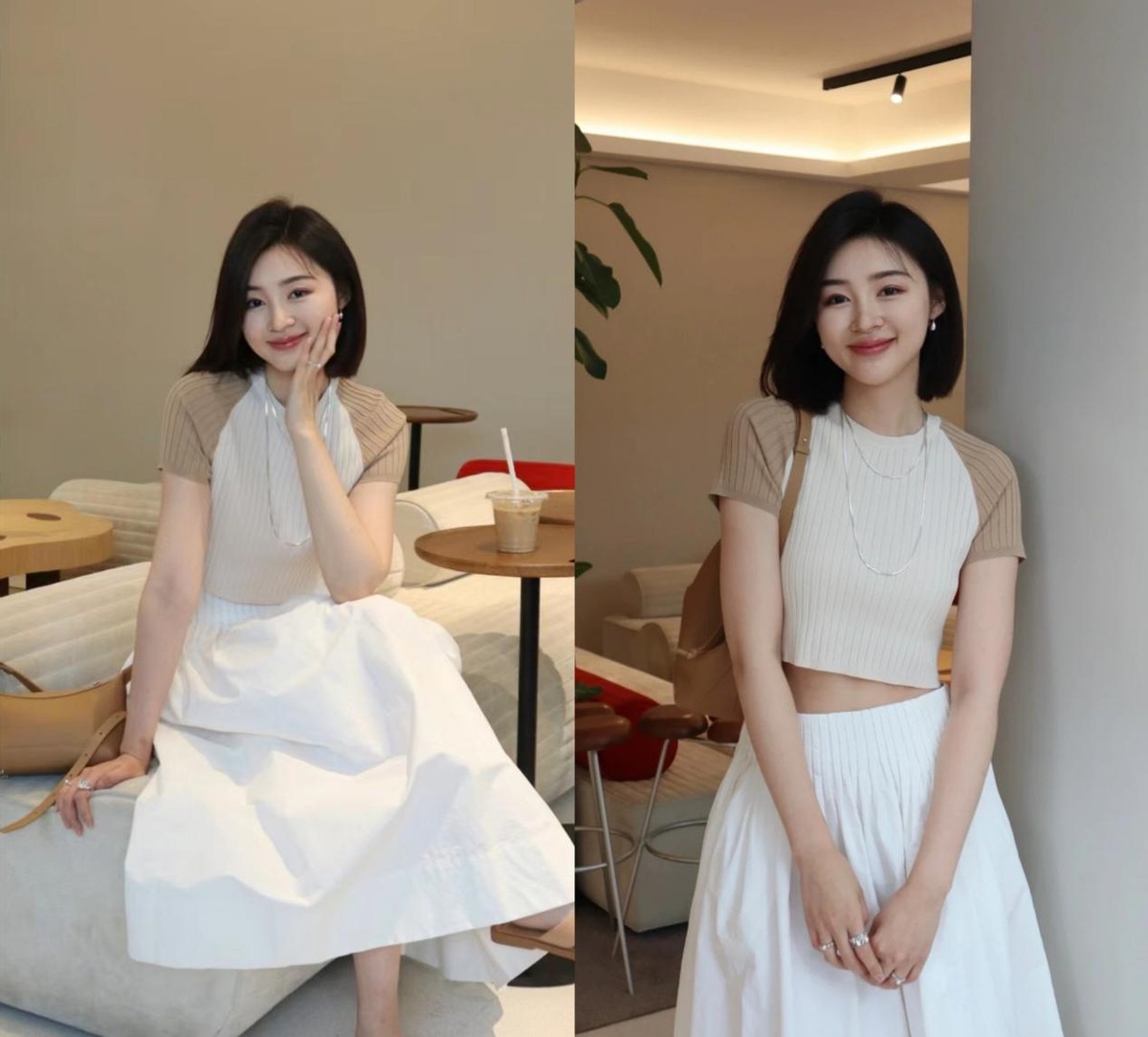 夏天那一抹清爽的穿衣搭配,夏天穿衣搭配高级感觉