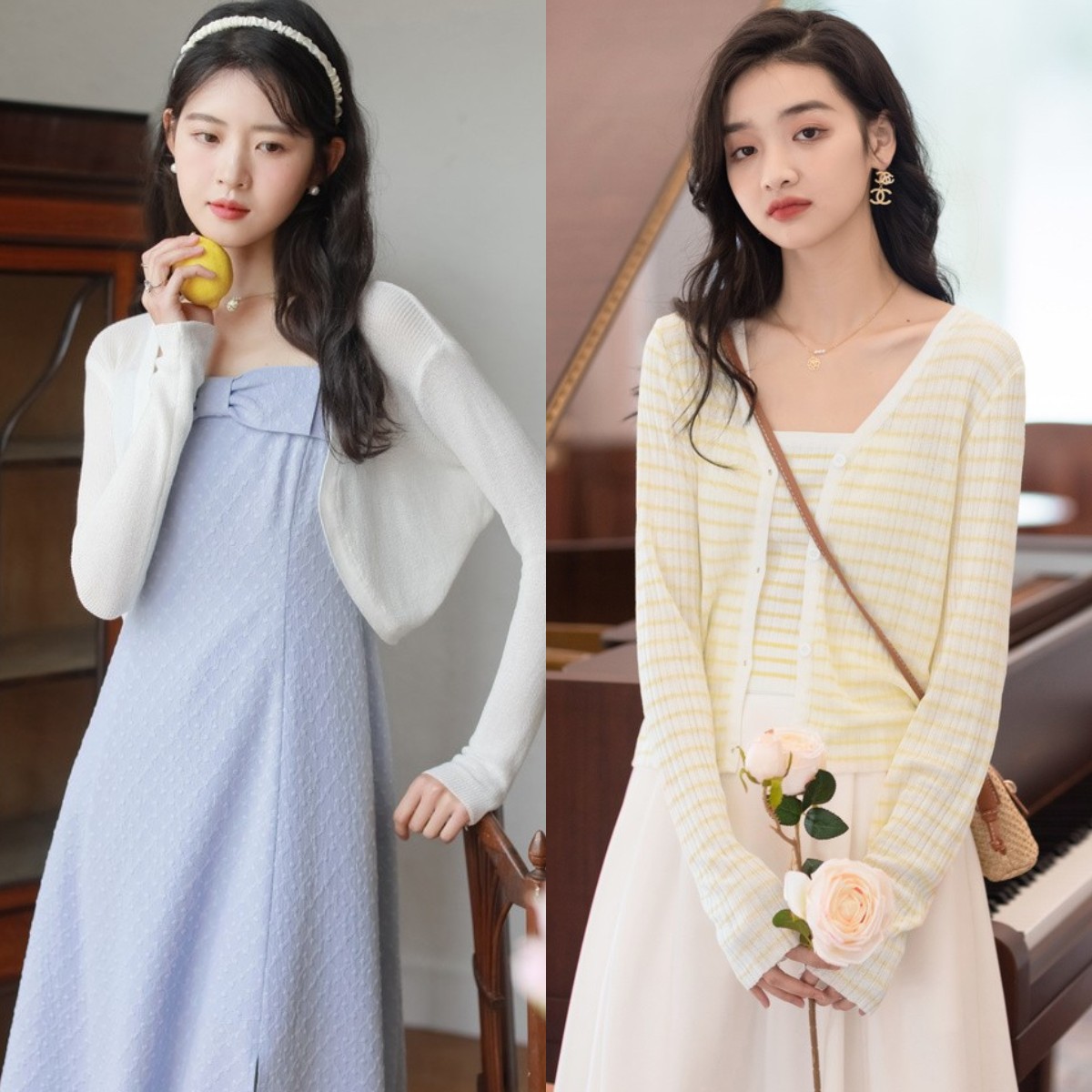 秋冬慵懒大开衫如何搭配,小开衫怎么穿才好看