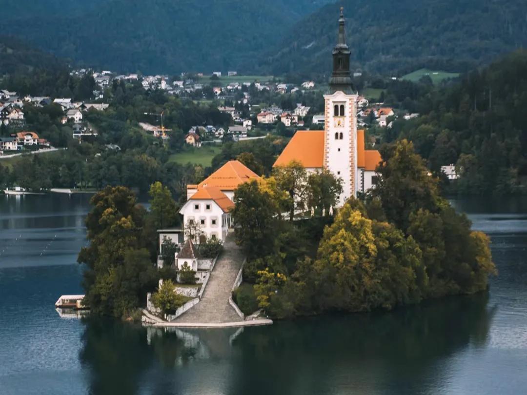 斯洛文尼亚风光图片,欧洲建筑风格旅游景点