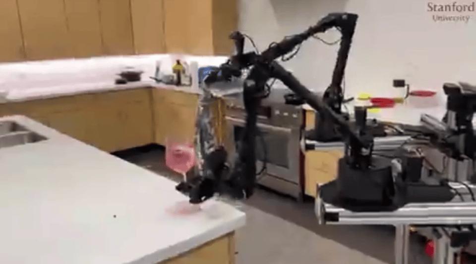 斯坦福家务,国外智能家务机器人