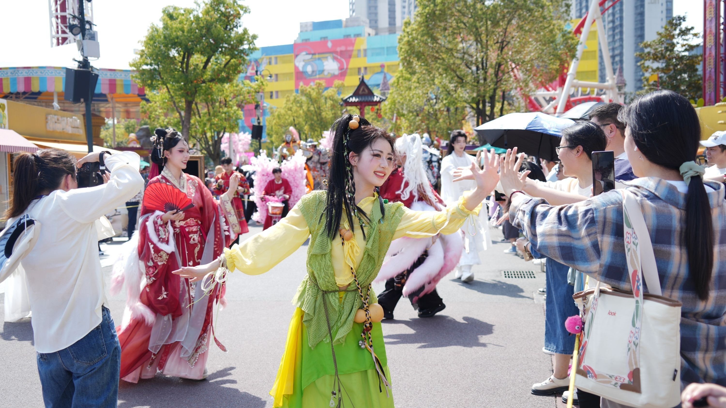 武汉欢乐谷宋韵水上婚礼在哪,宋韵水上婚礼完整版
