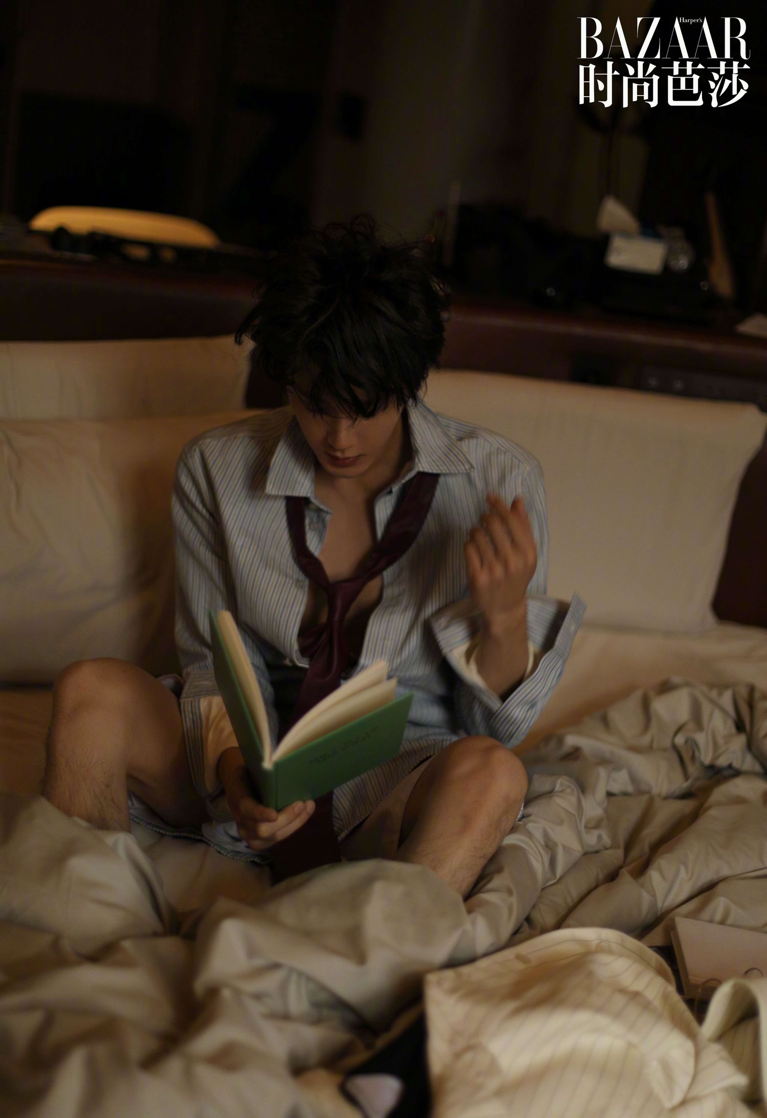 檀健次时尚穿搭,檀健次时尚芭莎国风