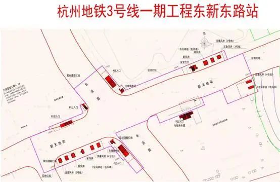 杭州地铁1号线2号线3号线,杭州地铁3号线14号线