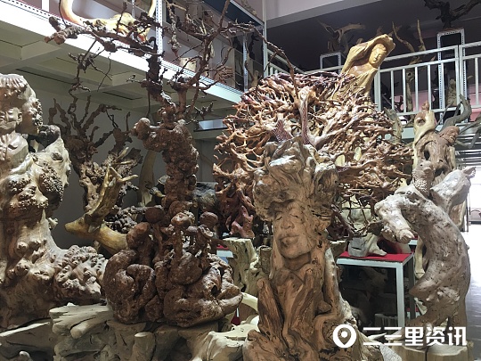 枯木逢春化腐朽为神奇的根雕艺术,他痴迷根雕24年妙手雕活枯树老根