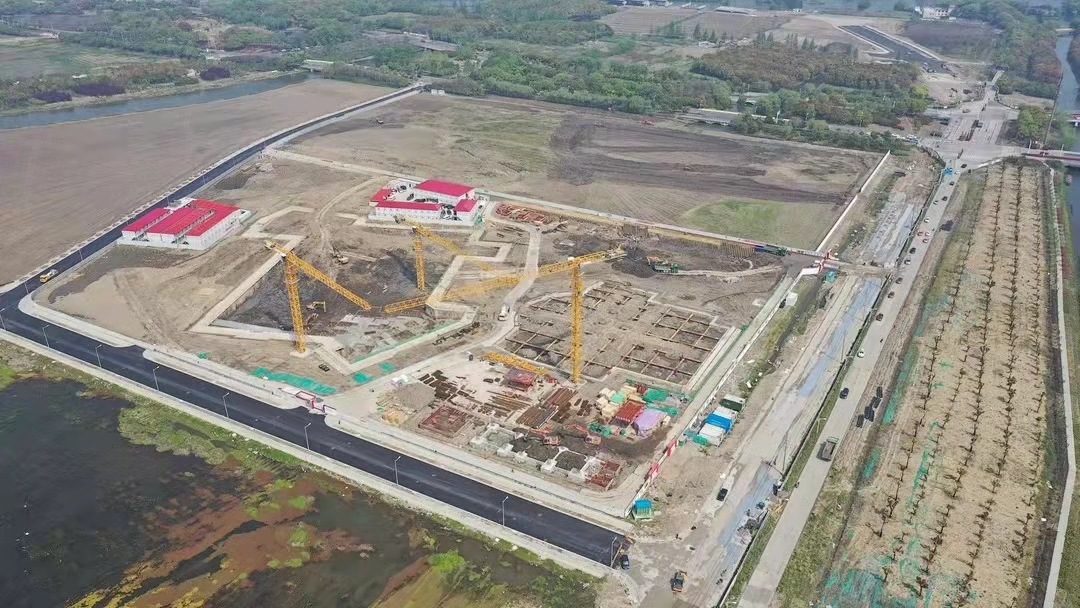 以“乐活校园”为设计理念，建设中的上海青浦兰生复旦学校实景曝光