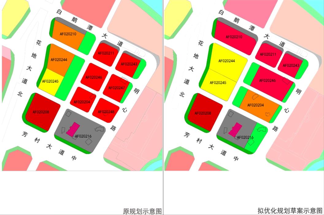 白鹅潭陆居路地块,白鹅潭酒吧街改造规划方案公示图