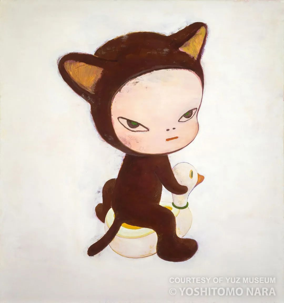 奈良美智情绪表达,奈良美智眯眯眼