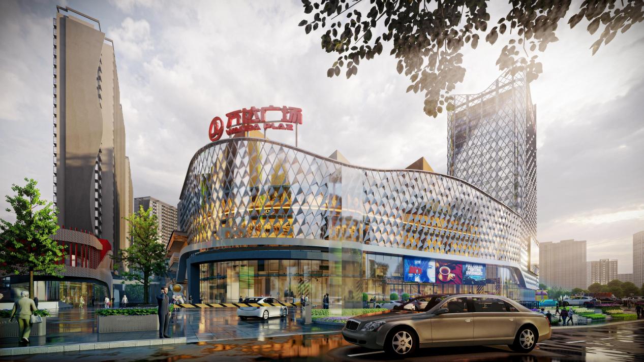 九江第二座万达广场强势入驻九江十里片区，位置就在九江学院旁