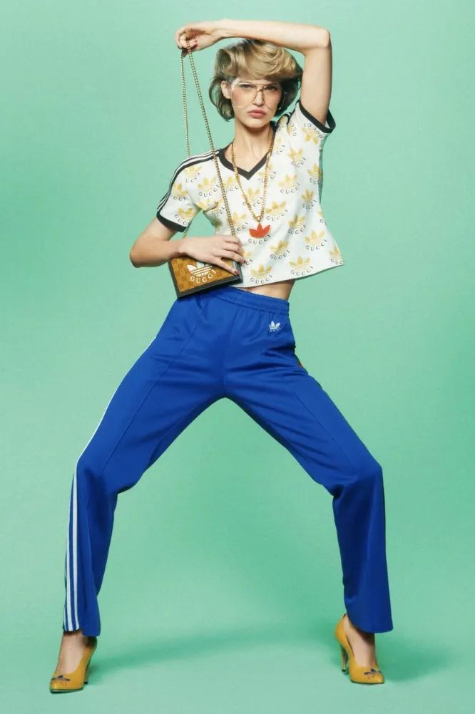 古驰和adidas联名雨伞,gucciadidas雨伞