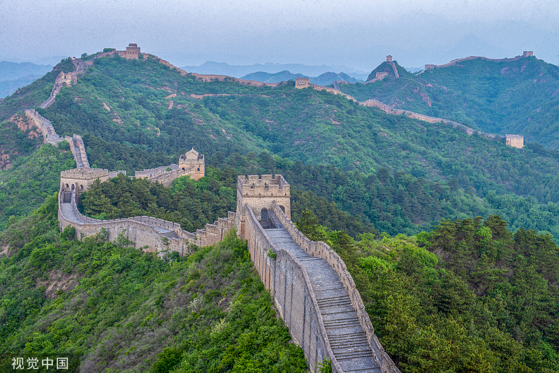承德长城塞外旅游攻略,河北承德金山岭长城深秋美景