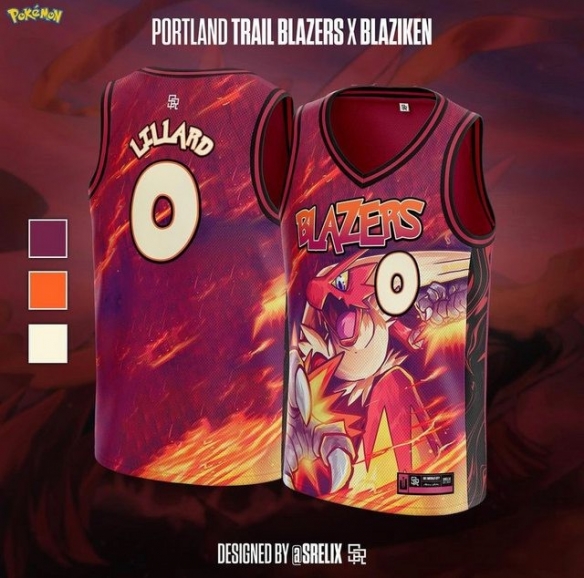 nba宝可梦,nba宝可梦球衣