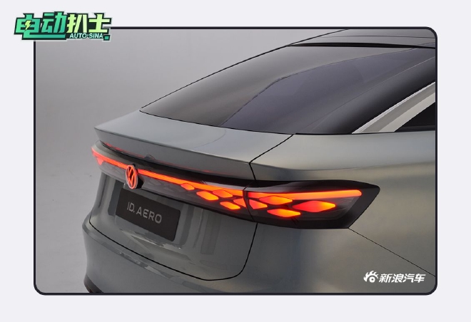 大众id系列概念车全自动驾驶纯电,大众id.aero概念车发布