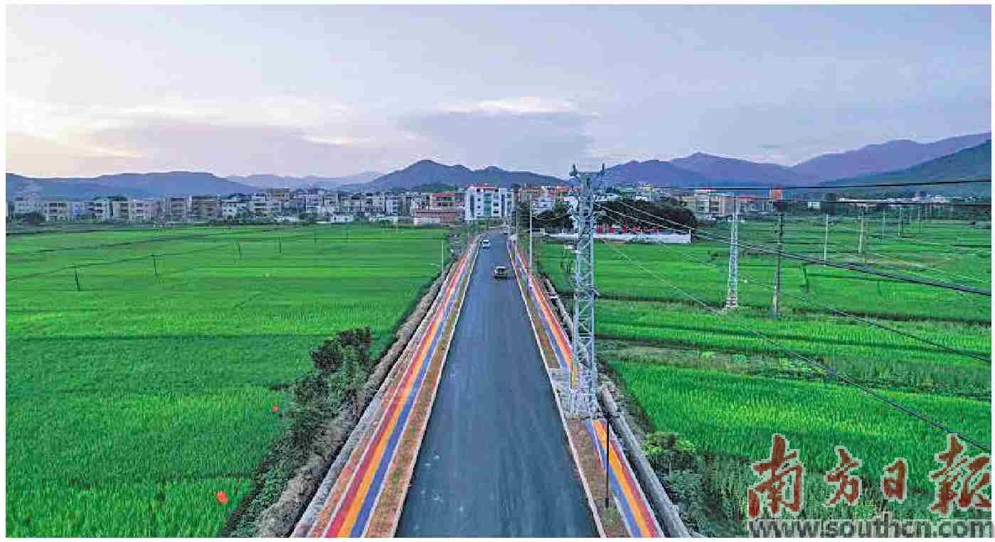 陆丰美丽乡村示范带,汕尾陆丰市掀起乡村振兴建设热潮