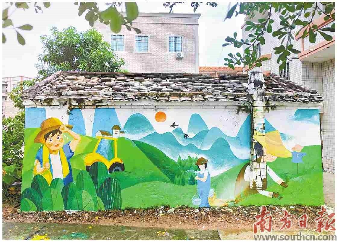 美景横版绘画,美景竖版壁纸