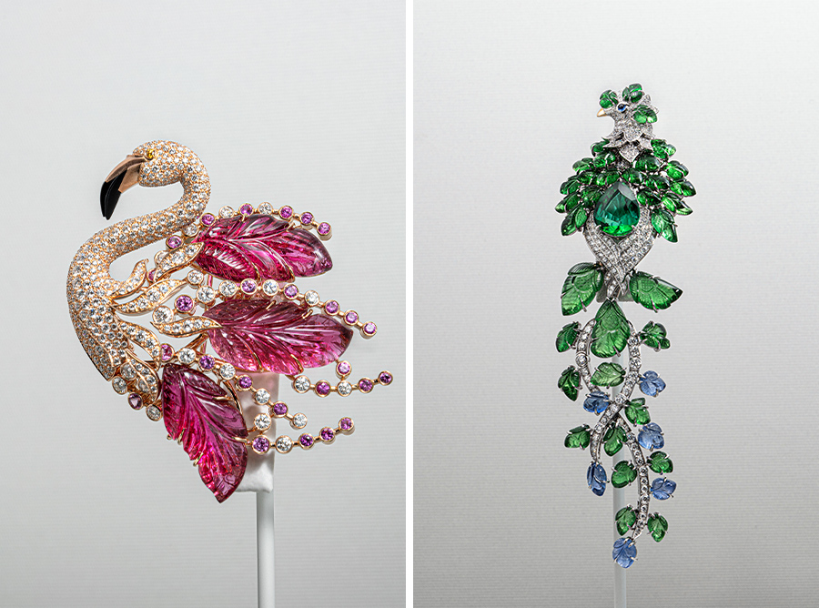 卡地亚珠宝名品欣赏,卡地亚演绎高级珠宝意象之美