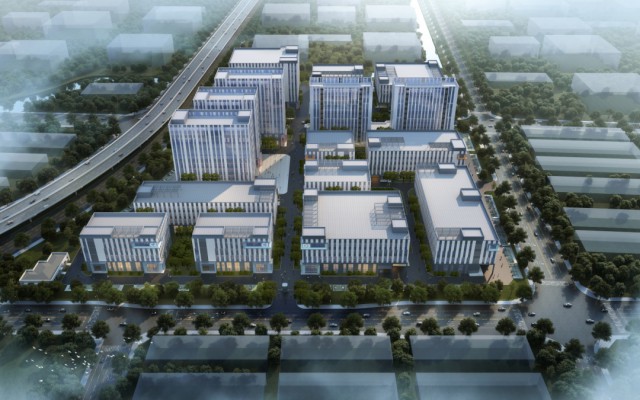 苏州又一总部基地开工,苏州园区企业总部基地效果图