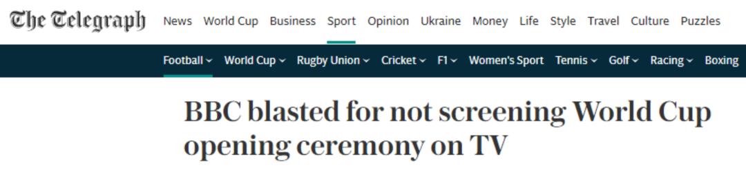 卡塔尔世界杯不转播,卡塔尔世界杯开幕式cctv转播吗