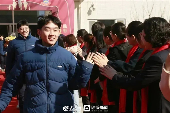 光正实验学校潍坊学校,光正实验学校百日誓师