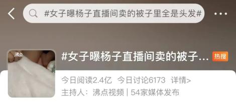 杨子直播间买的被子怎么样,杨子直播间卖的是什么被子