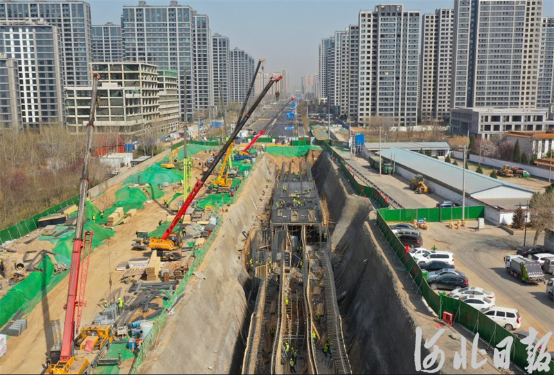 建华大街南延施工最新消息,石家庄中华大街与西三环项目进展