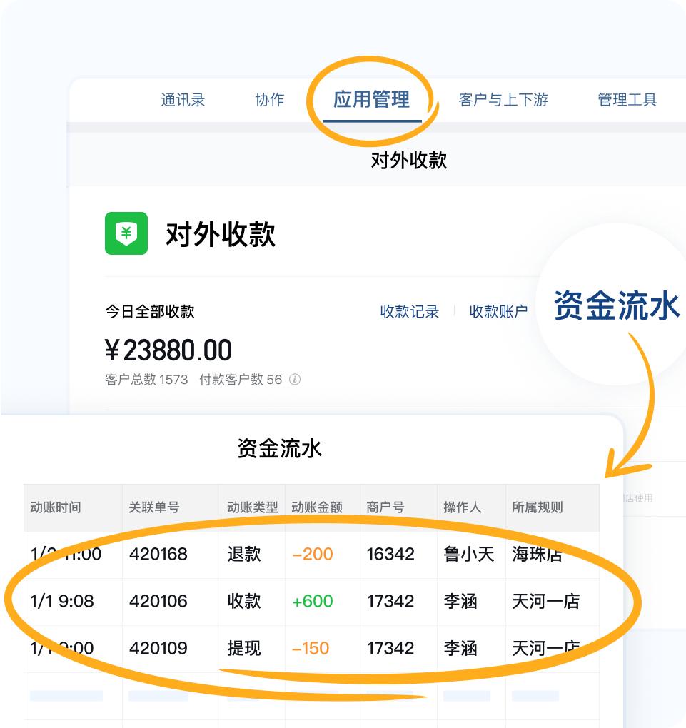 企业微信收款有手续费,3月企业微信收款功能