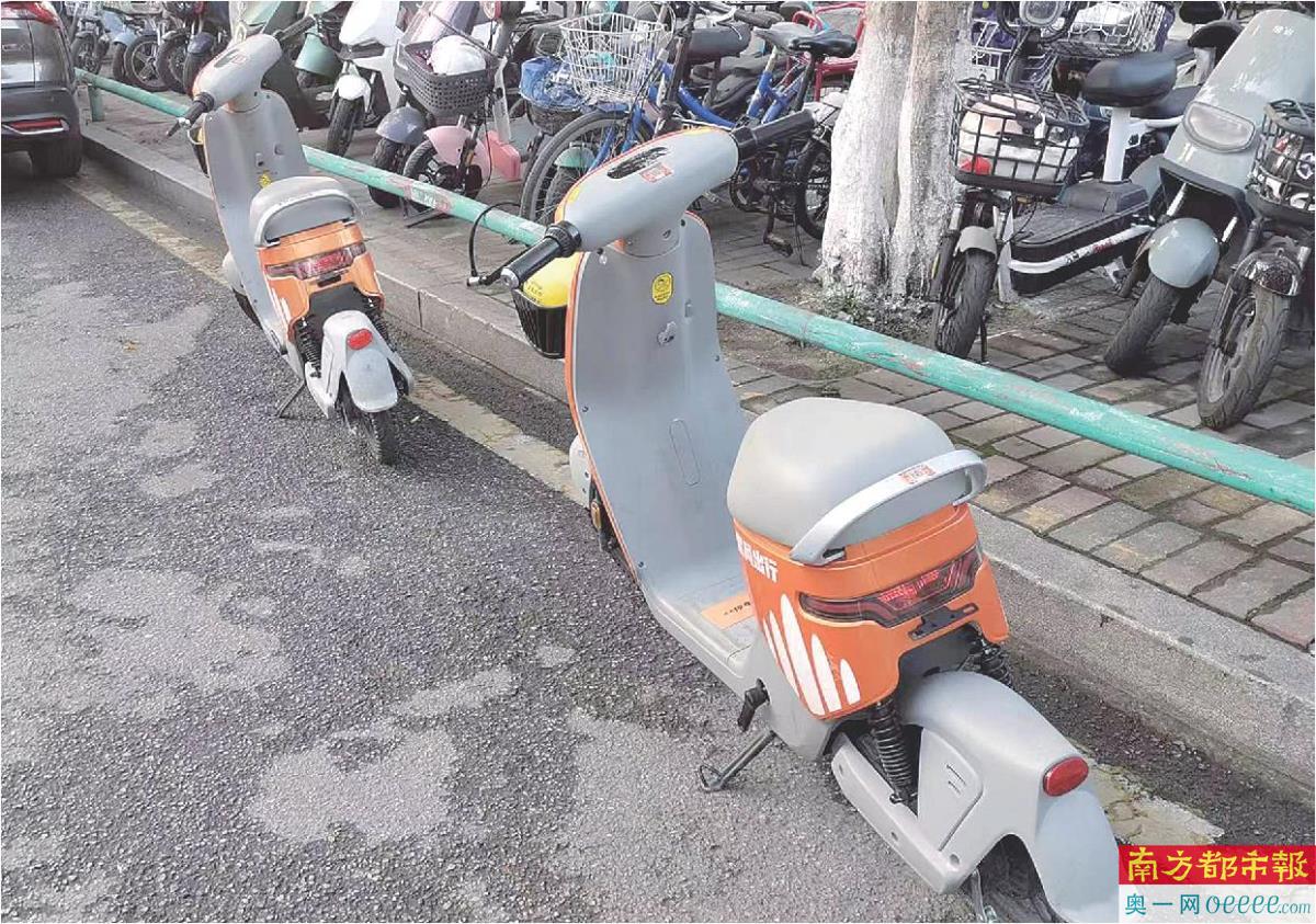 共享电单车乱停放,共享电单车引导管控的缺位