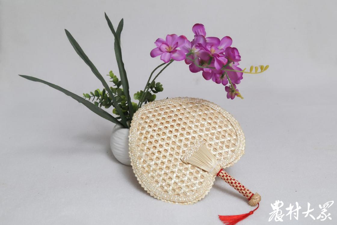 非遗麦秆扇,非遗飘漆折扇