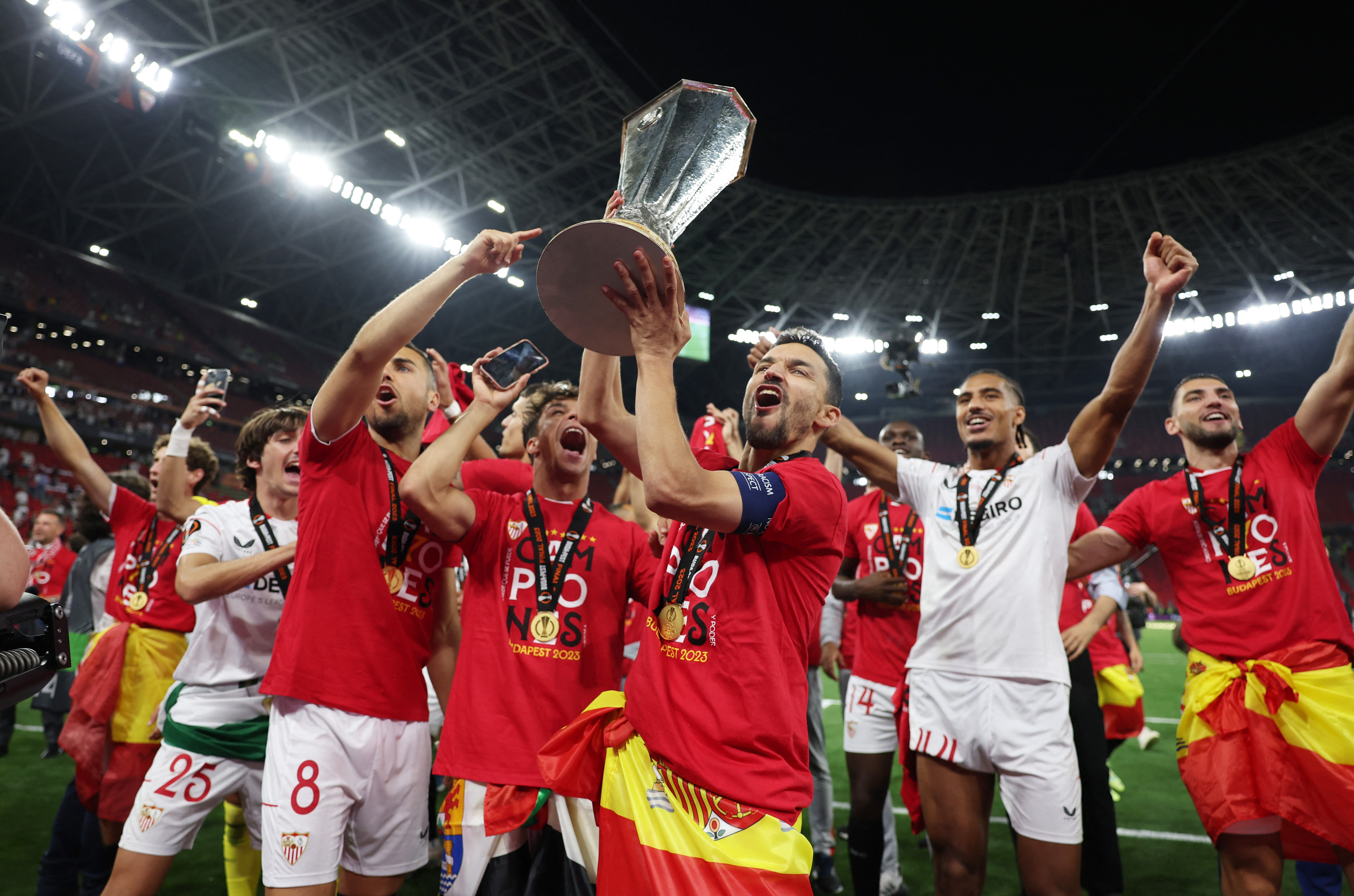 体育欧冠决赛,塞维利亚历次欧联夺冠联赛排名