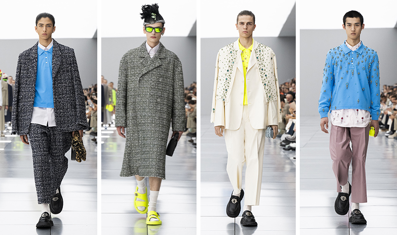 2024春夏巴黎男装周：KimJones庆祝加入DIOR5周年，爱马仕呈现柔和的建筑美学