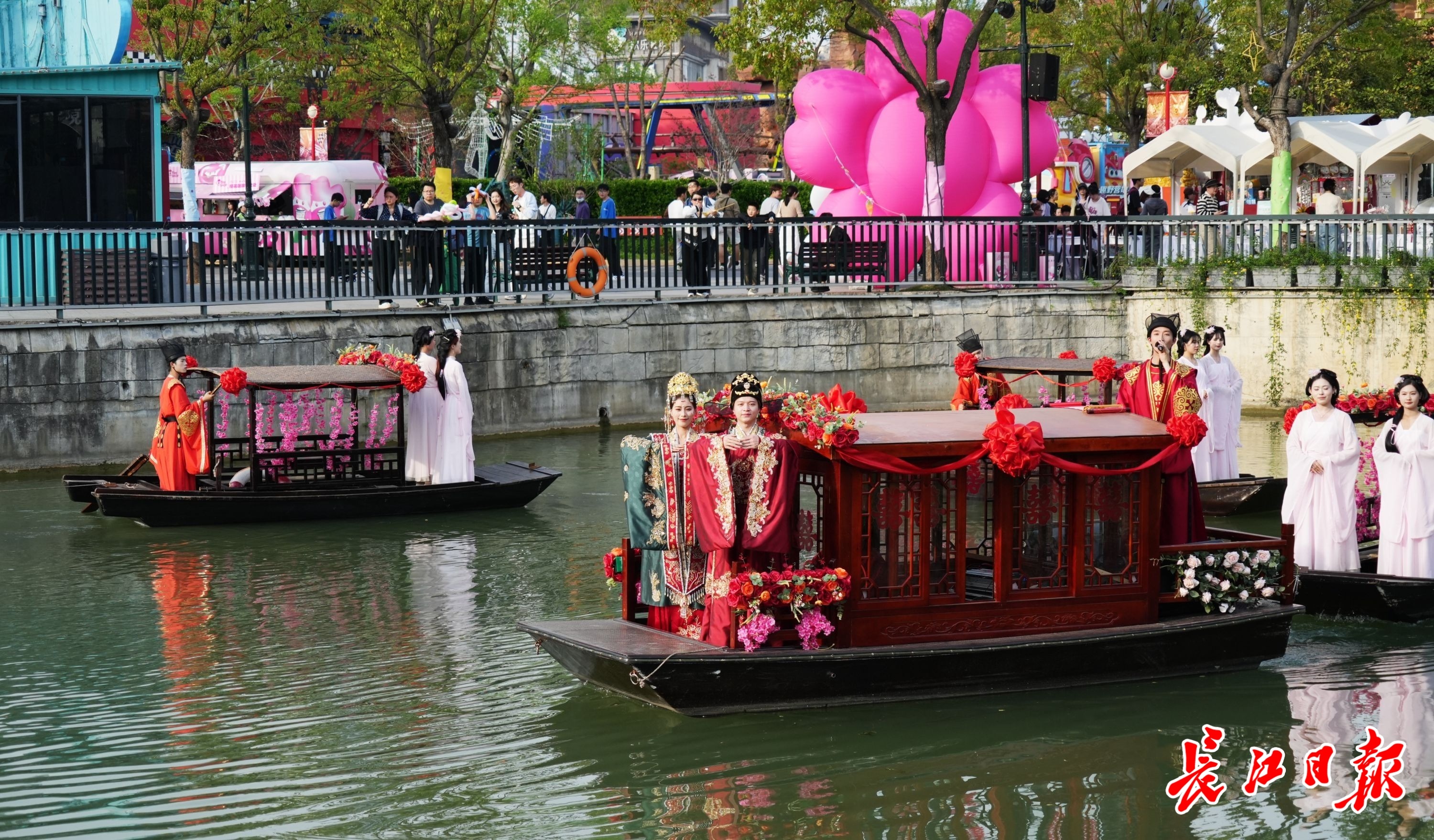 宋韵水上婚礼绍兴,宋韵水上婚礼